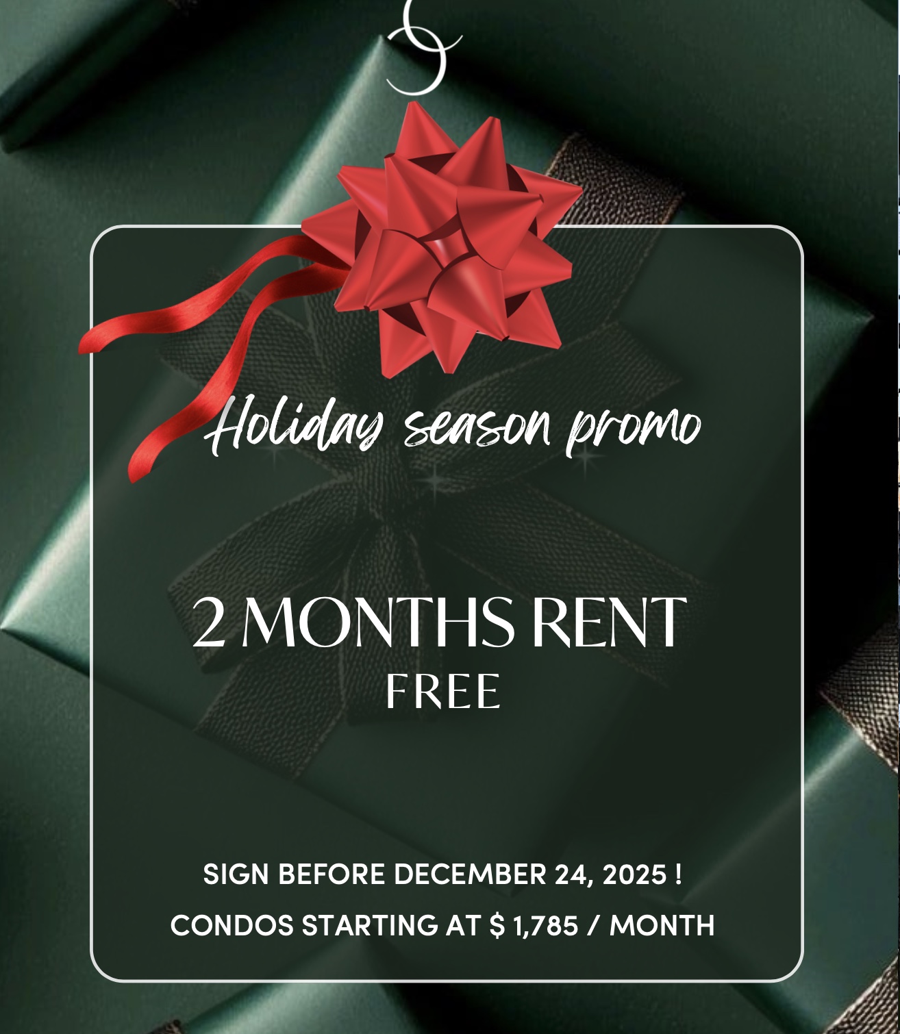 Carlyle – two months free